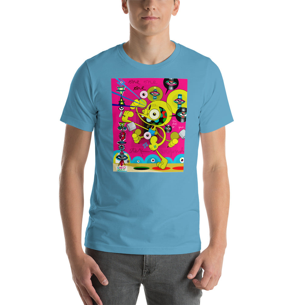 One Step Beyond - LEBO X DALEK - Lebo Short Sleeve Unisex T-Shirt